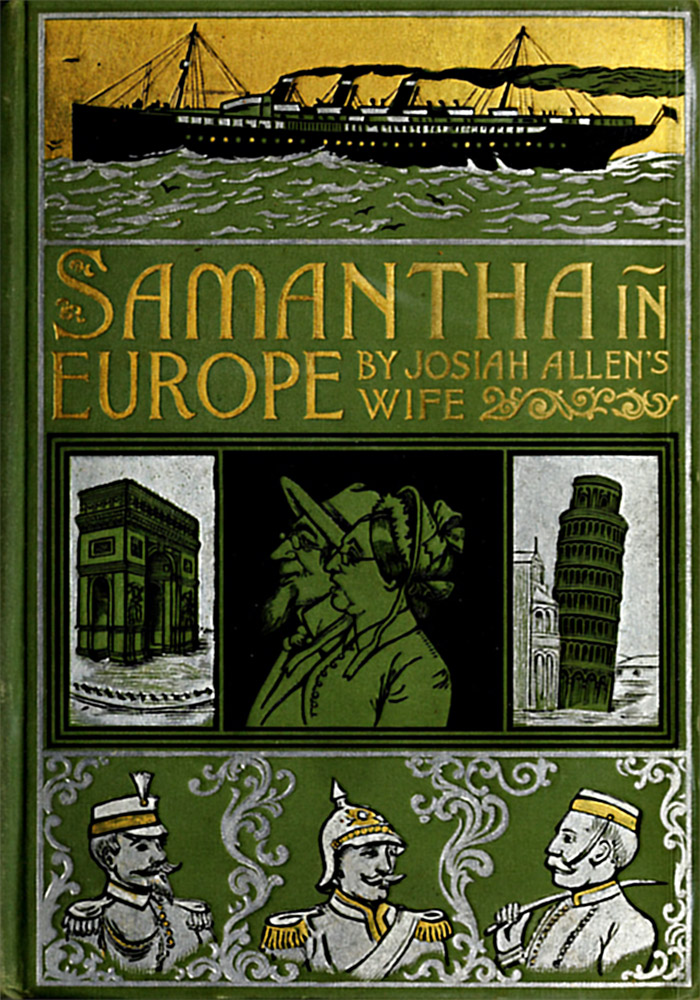 Samantha in Europe, by Marietta Holley—A Project Gutenberg eBook picture image