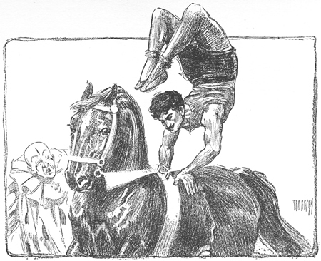 &ldquo;Doing his specialty, a wonderful vaulting and tumbling act.&rdquo;