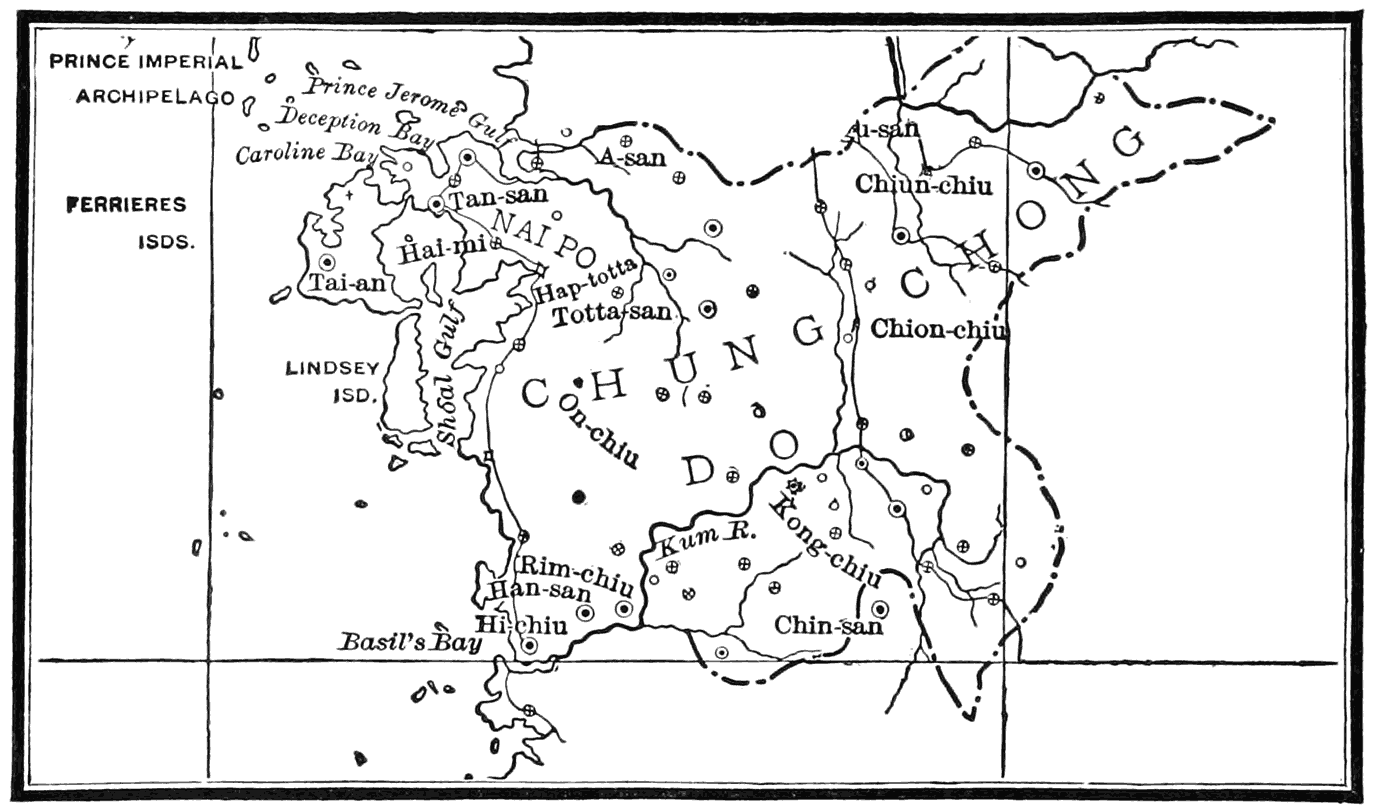 Map of Chung-chong Province.