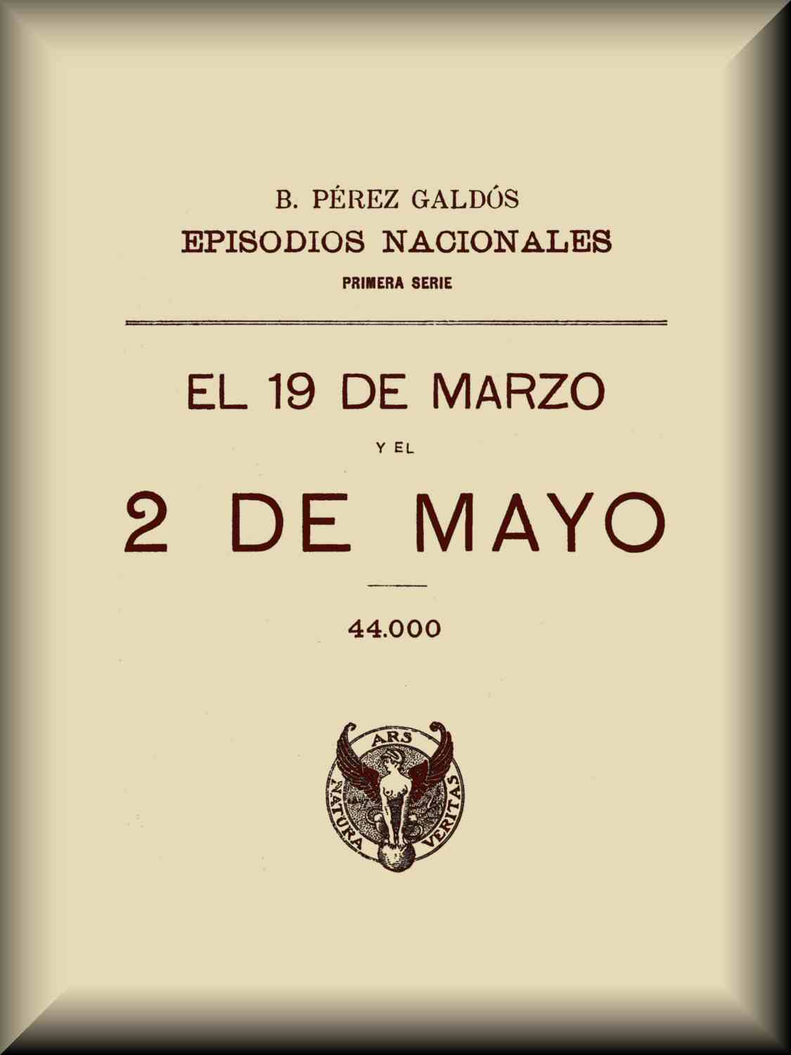 El 19 de marzo y el 2 de mayo, by Benito Pérez Galdós—A Project Gutenberg eBook foto