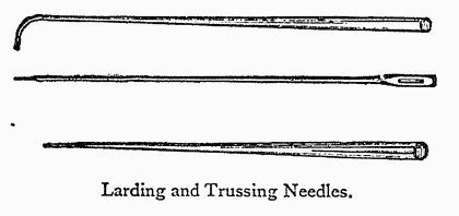 Larding and Trussing Needles.