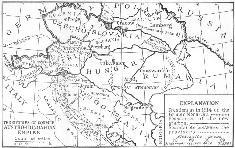 TERRITORIES OF FORMER AUSTRO-HUNGARIAN EMPIRE