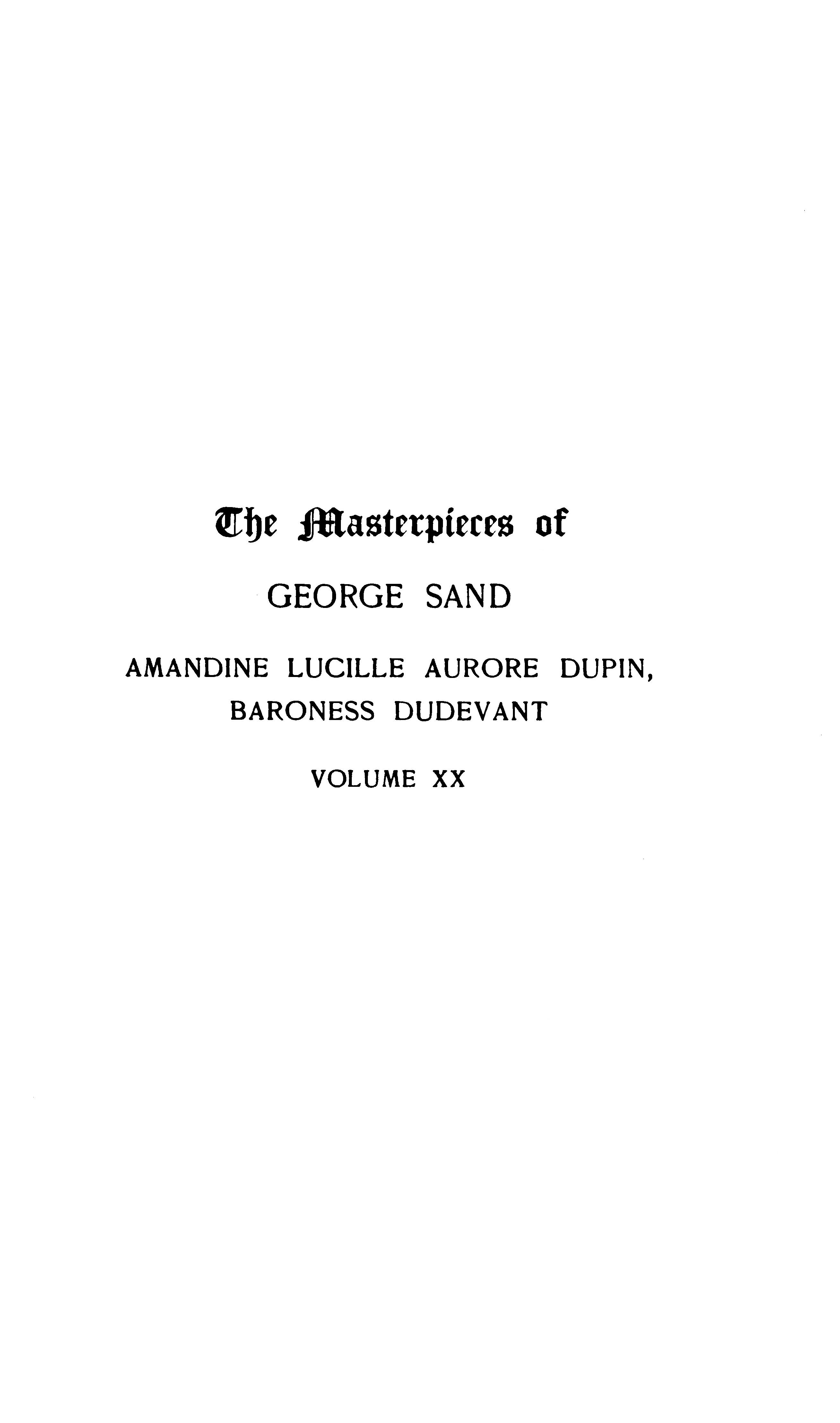 The Project Gutenberg eBook of Memoir; She and He; Lavinia, by George Sand. photo
