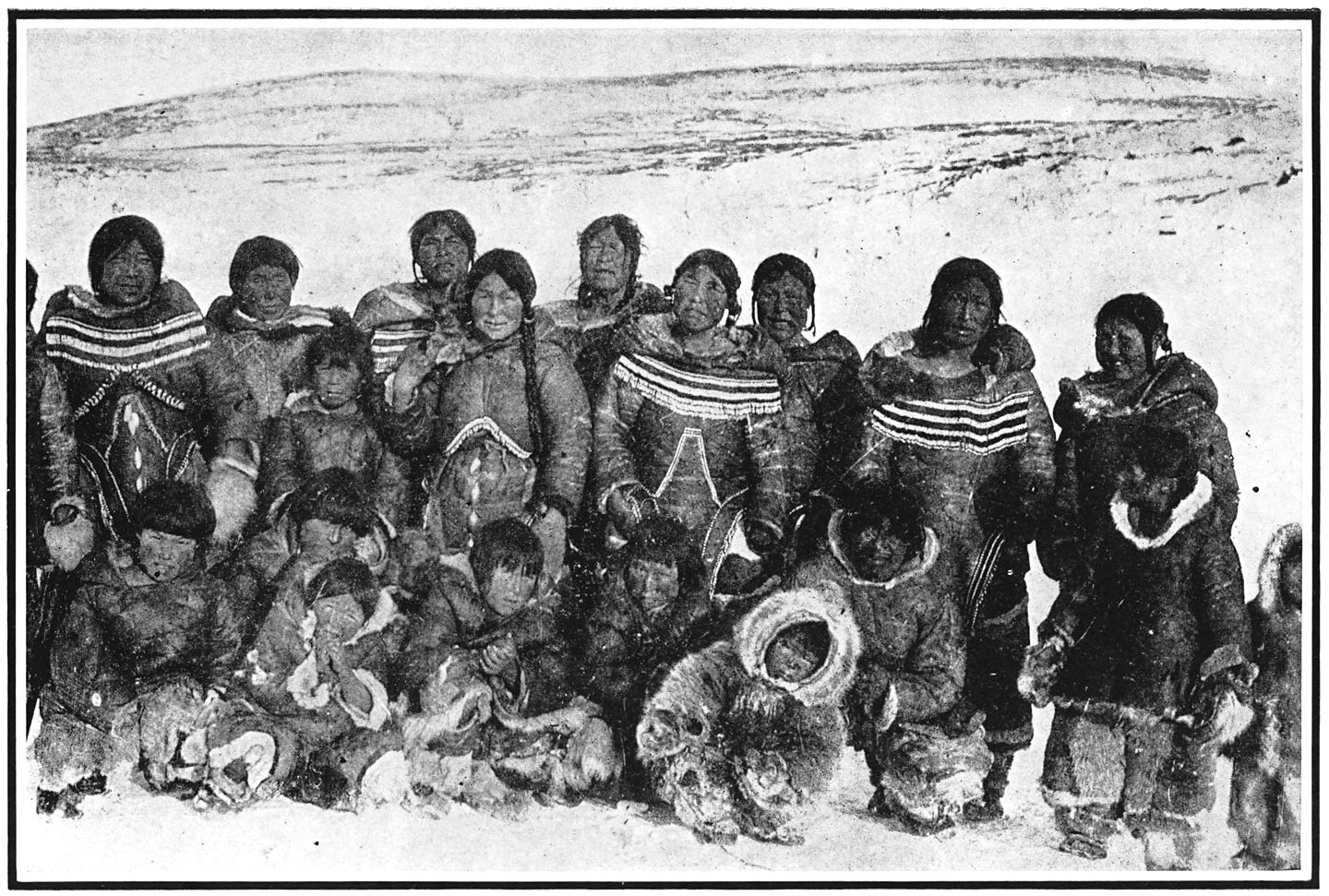 Among unknown Eskimo
