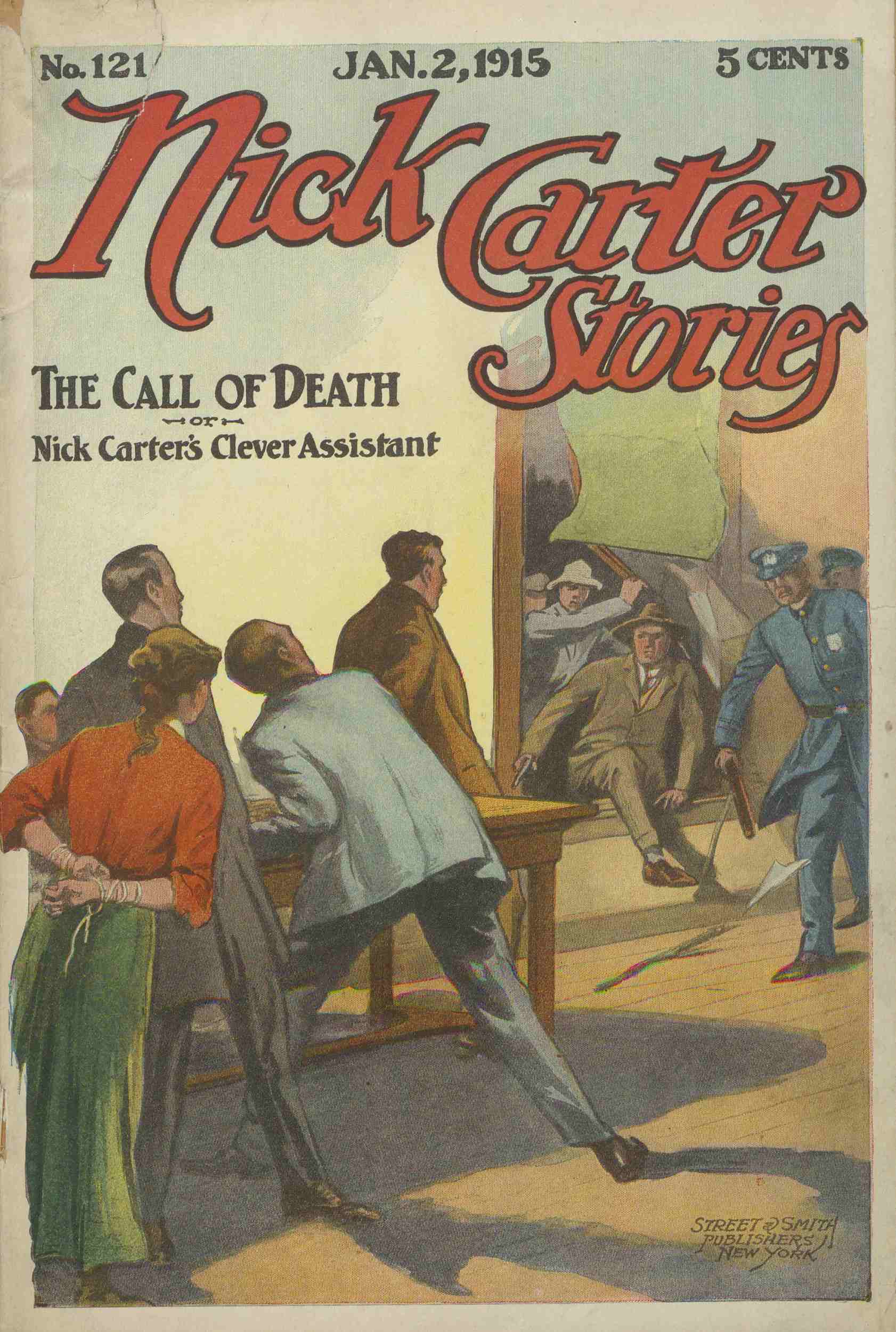 The Project Gutenberg eBook of The call of death, by Nick Carter.