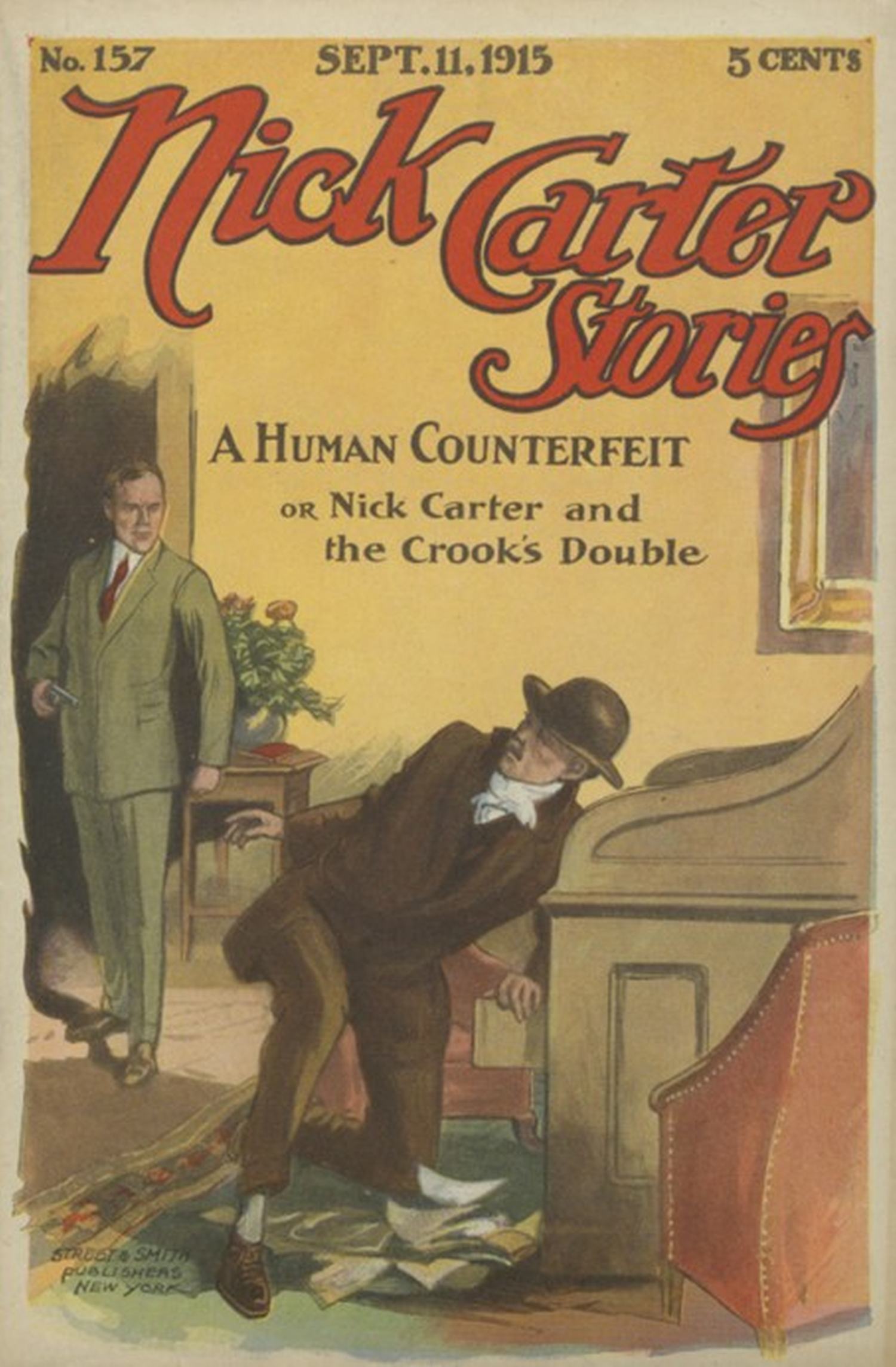 The Project Gutenberg eBook of A human counterfeit, by Nick Carter.