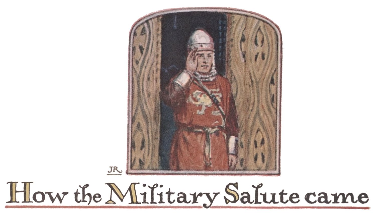 How the Military Salute came