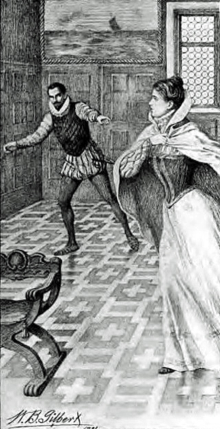 “QUICK!” I WHISPERED; “OPEN THE DOOR BEYOND, AND GO
OUT BY THE PRIVATE WAY.”