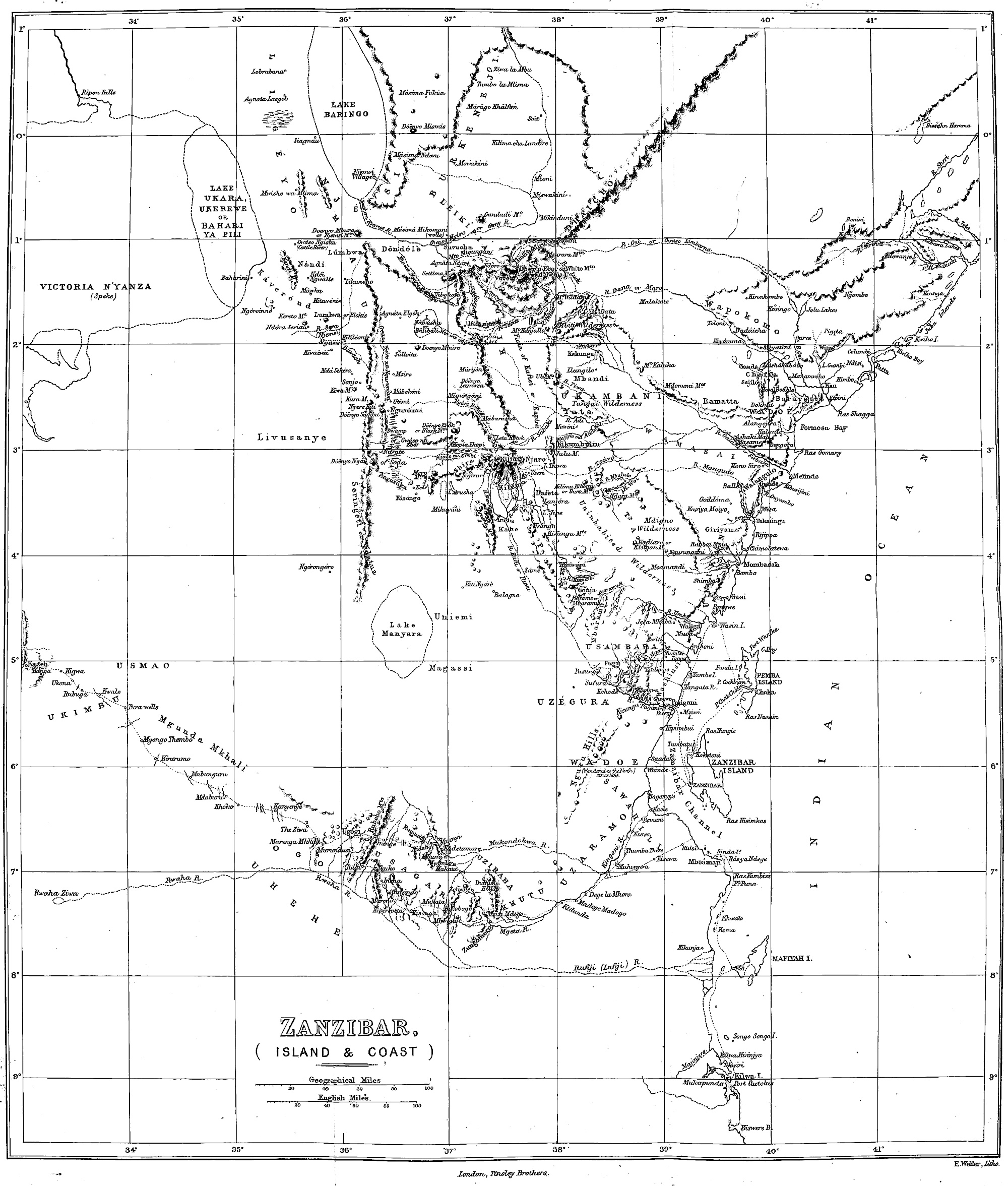 Zanzibar City, Island, and Coast by Richard F Burton