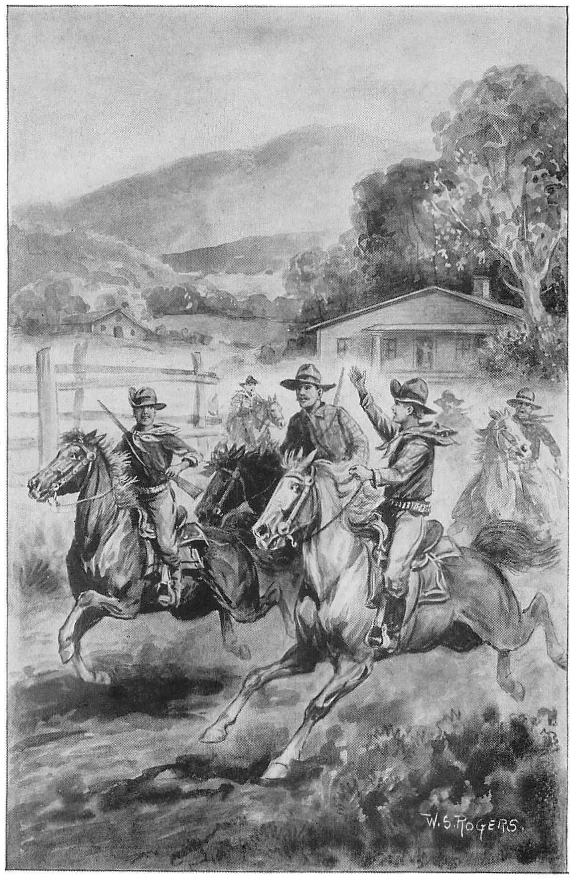 The Project Gutenberg eBook of The X Bar X Boys on the Ranch, by James Cody Ferris pic