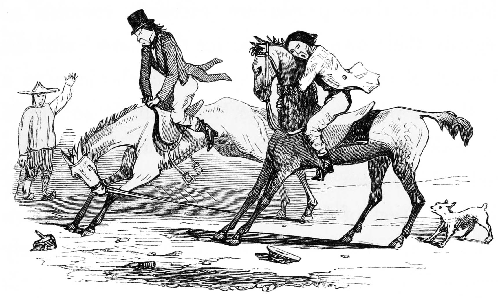Betel Nut Crusher Man on Horse