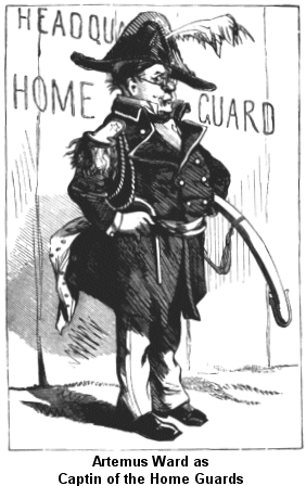 picture of Arttemus as Capting of the Home Guards