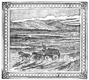 Picture of The Overland Mail Coach.