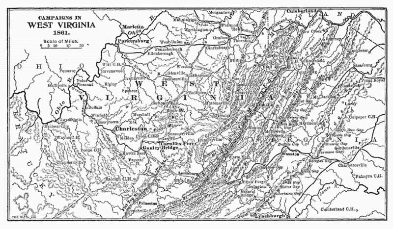 CAMPAIGNS IN WEST VIRGINIA 1861. CAMPAIGNS IN WEST VIRGINIA 1861.