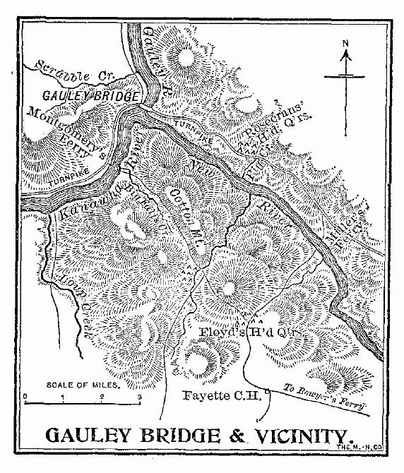 GAULEY BRIDGE & VICINITY. GAULEY BRIDGE & VICINITY.