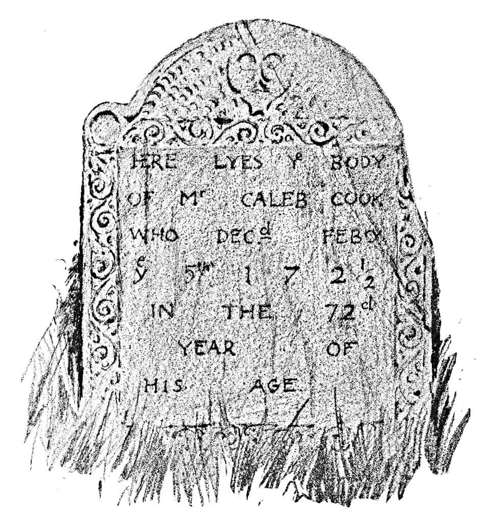 Caleb Cook tombstone