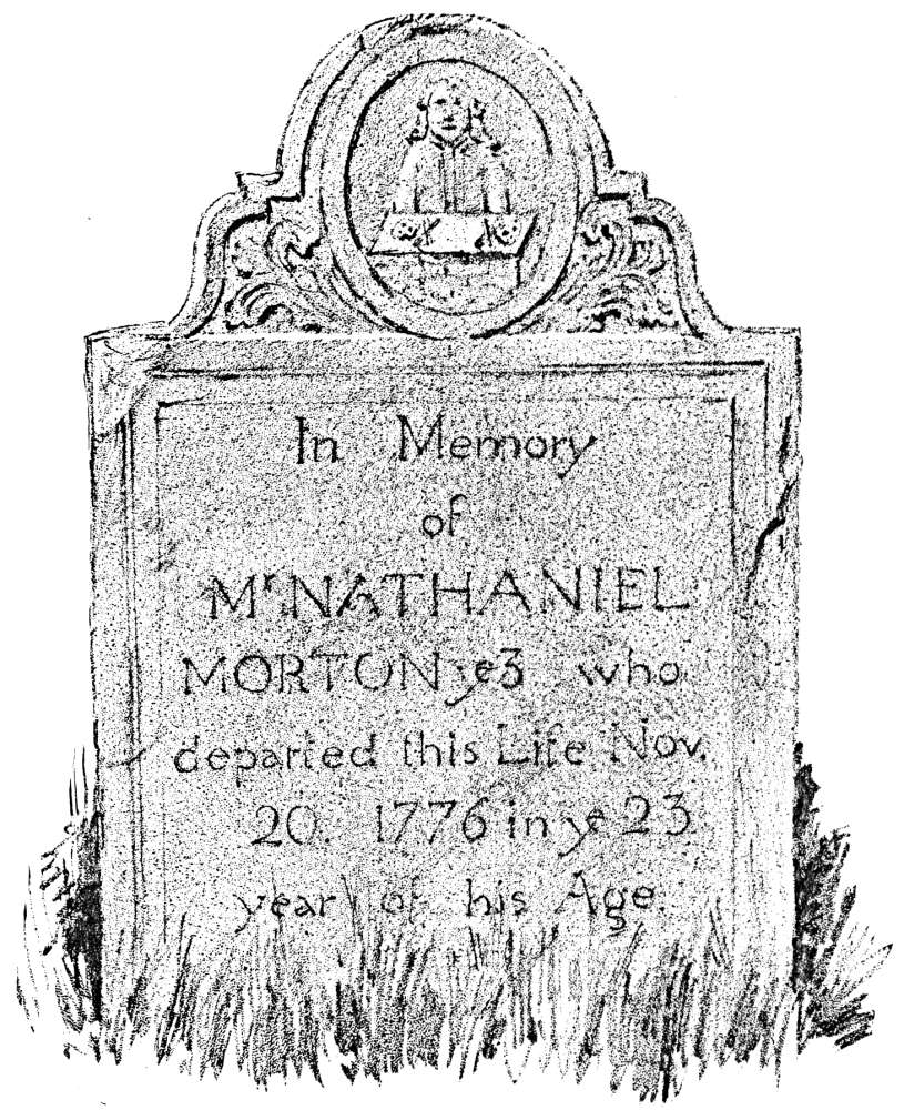 Nathaniel Morton tombstone