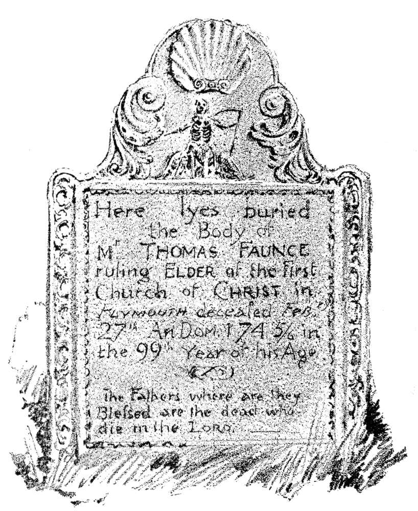 Thomas Faunce tombstone