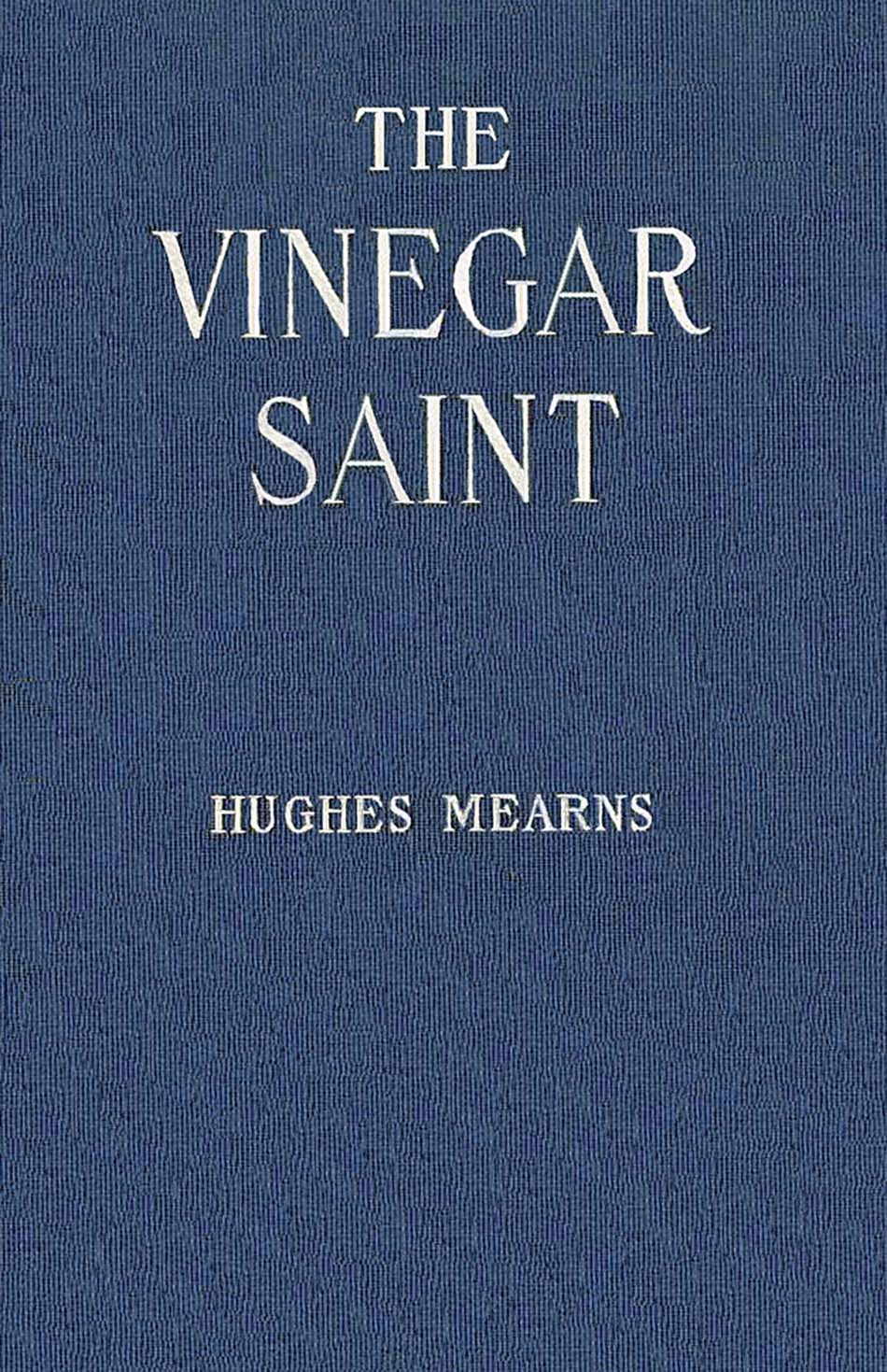 The Vinegar Saint Project Gutenberg pic