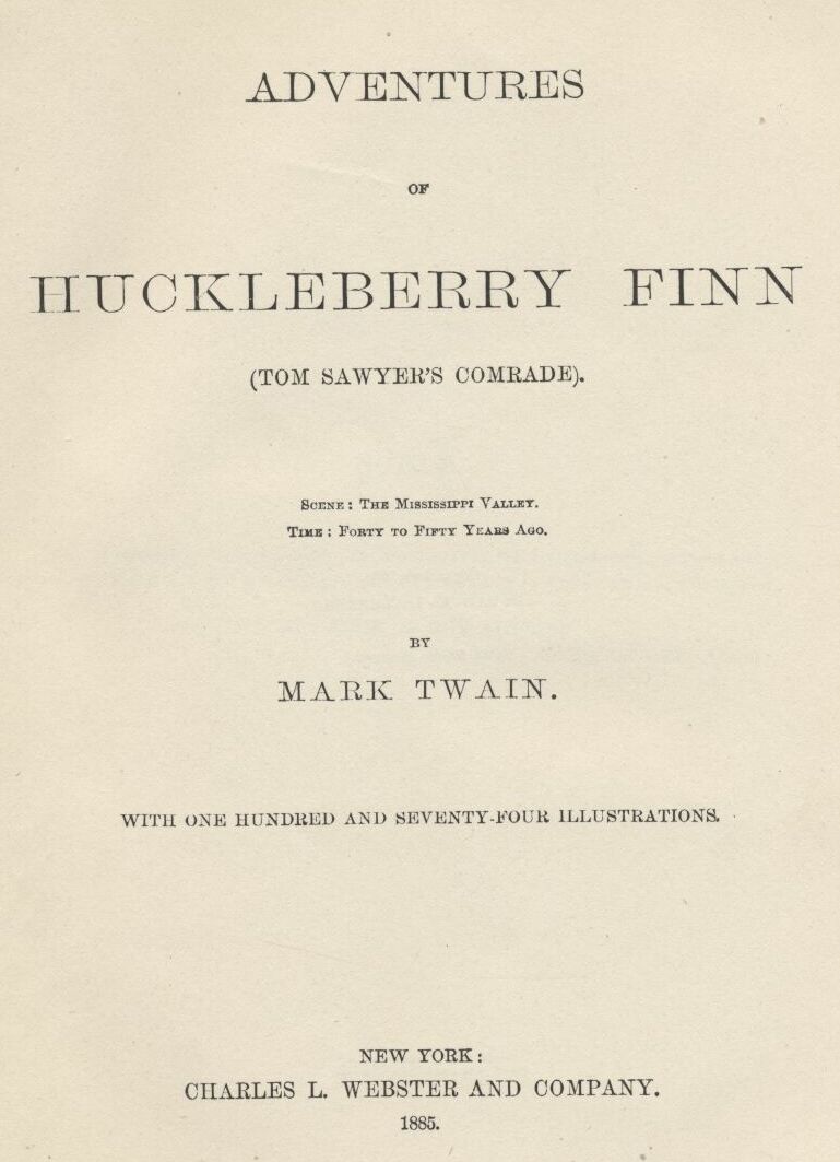 the setting of the adventures of huckleberry finn