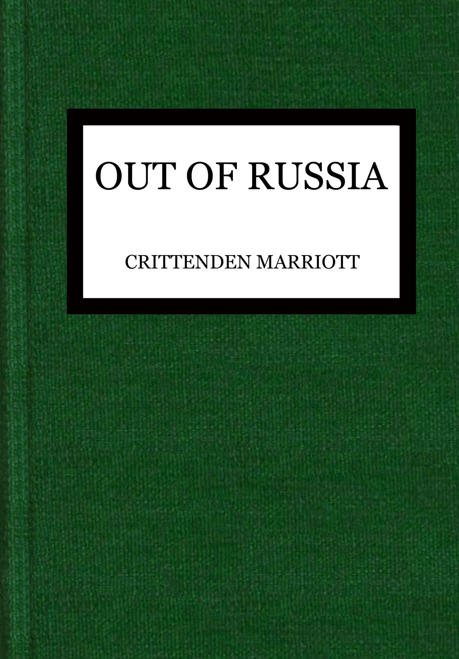 Out of Russia Project Gutenberg pic pic