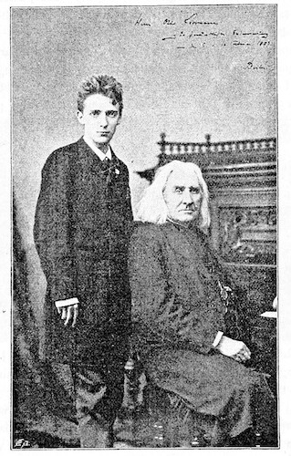 Liszt and Stavenhagen.