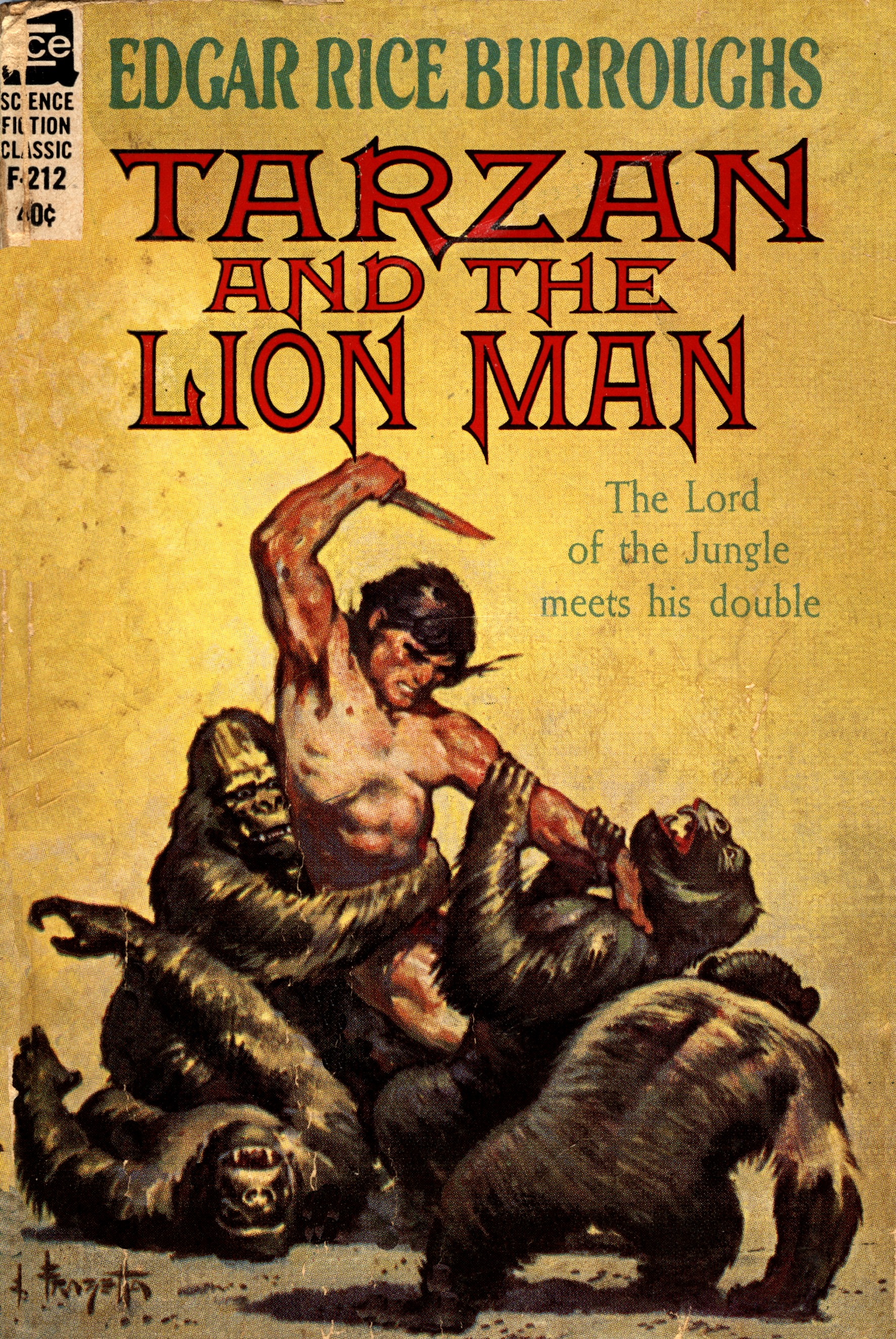Tarzan and the Lion Man Project Gutenberg