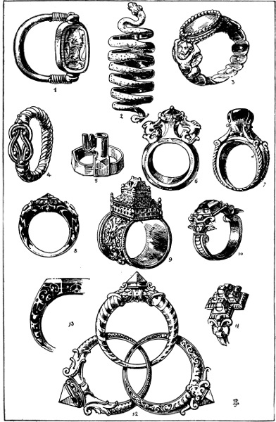 Adonis Prince Albert 8 Glans Ring, Silver - FANCY RINGS