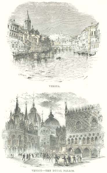 Verona and Venice—the Ducal Palace