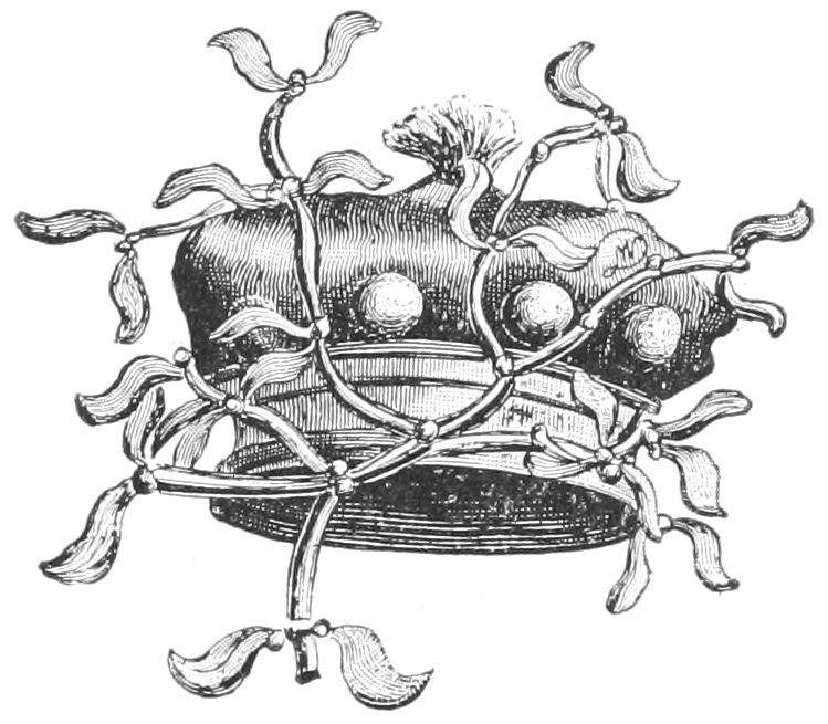 Crown wrapped in a vine