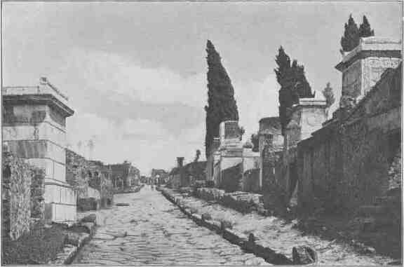 13 the Street of Tombs, Pompeii 