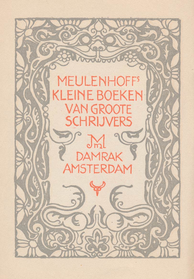 Oorspronkelijke titelpagina.