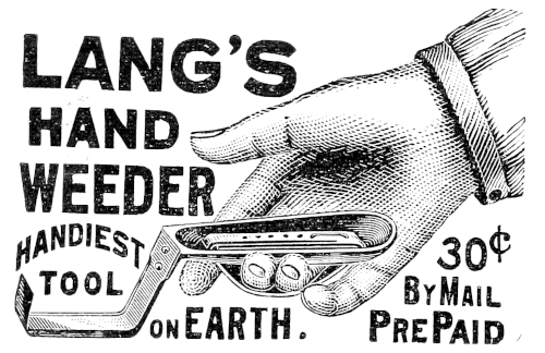 LANG’S HAND WEEDER