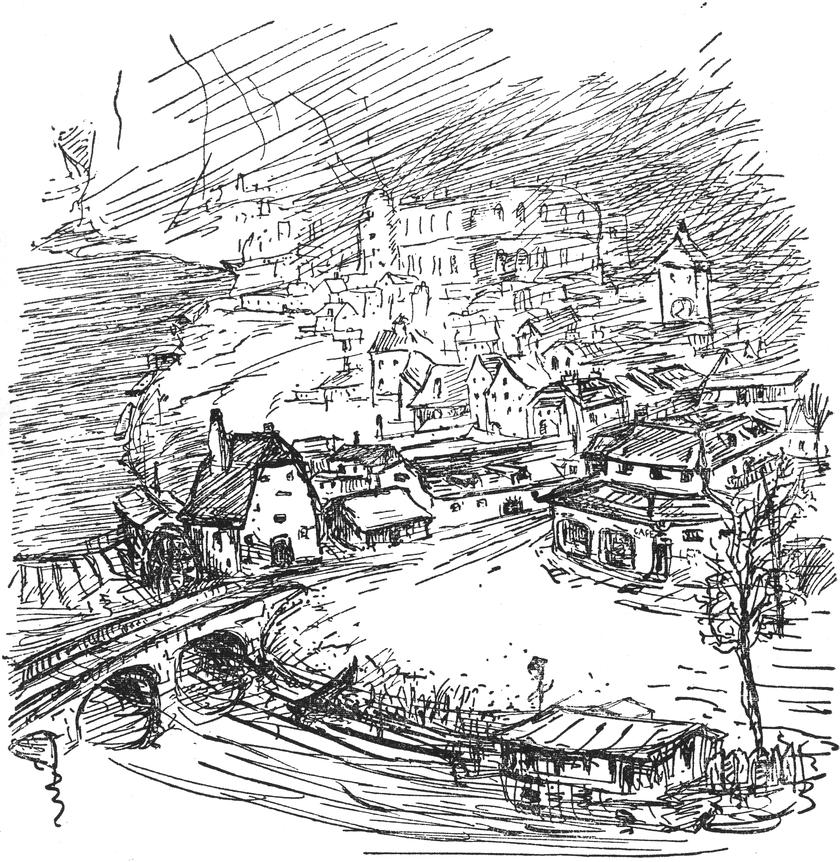 Perle, die Hauptstadt des
  Reiches, am Negro-Fluss