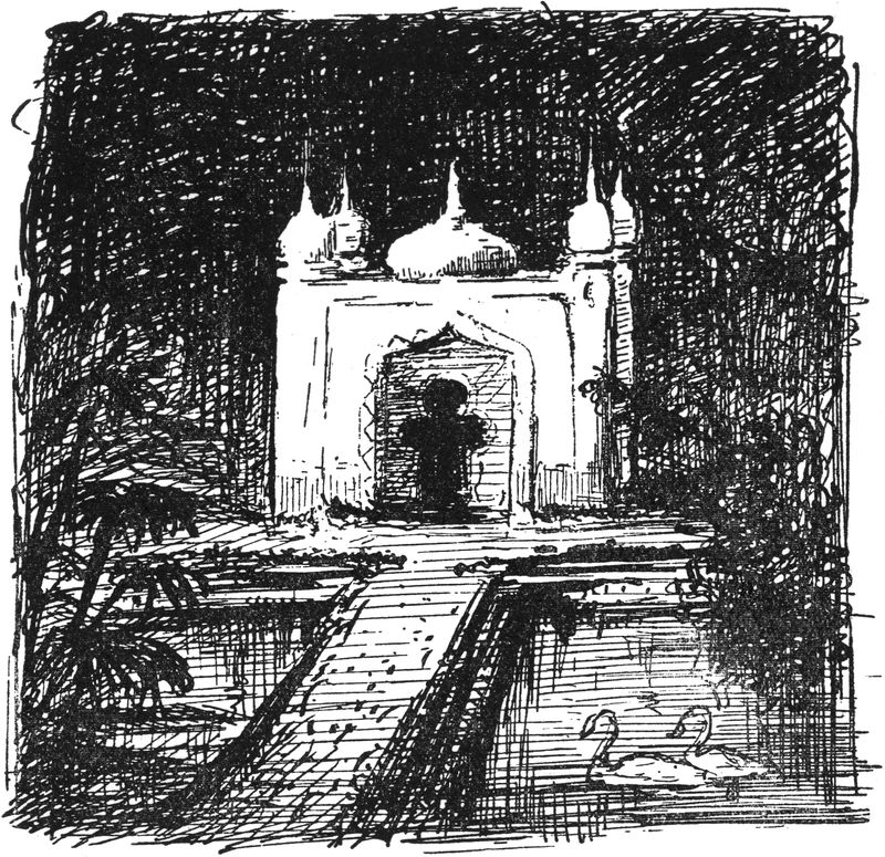 Der märchenhafte Tempel am
  Traumsee