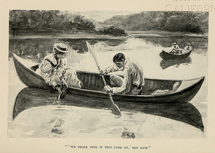 "'WE SHALL SINK IF THIS GOES ON,' SHE SAID"