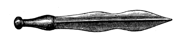 A BASWA KNIFE.