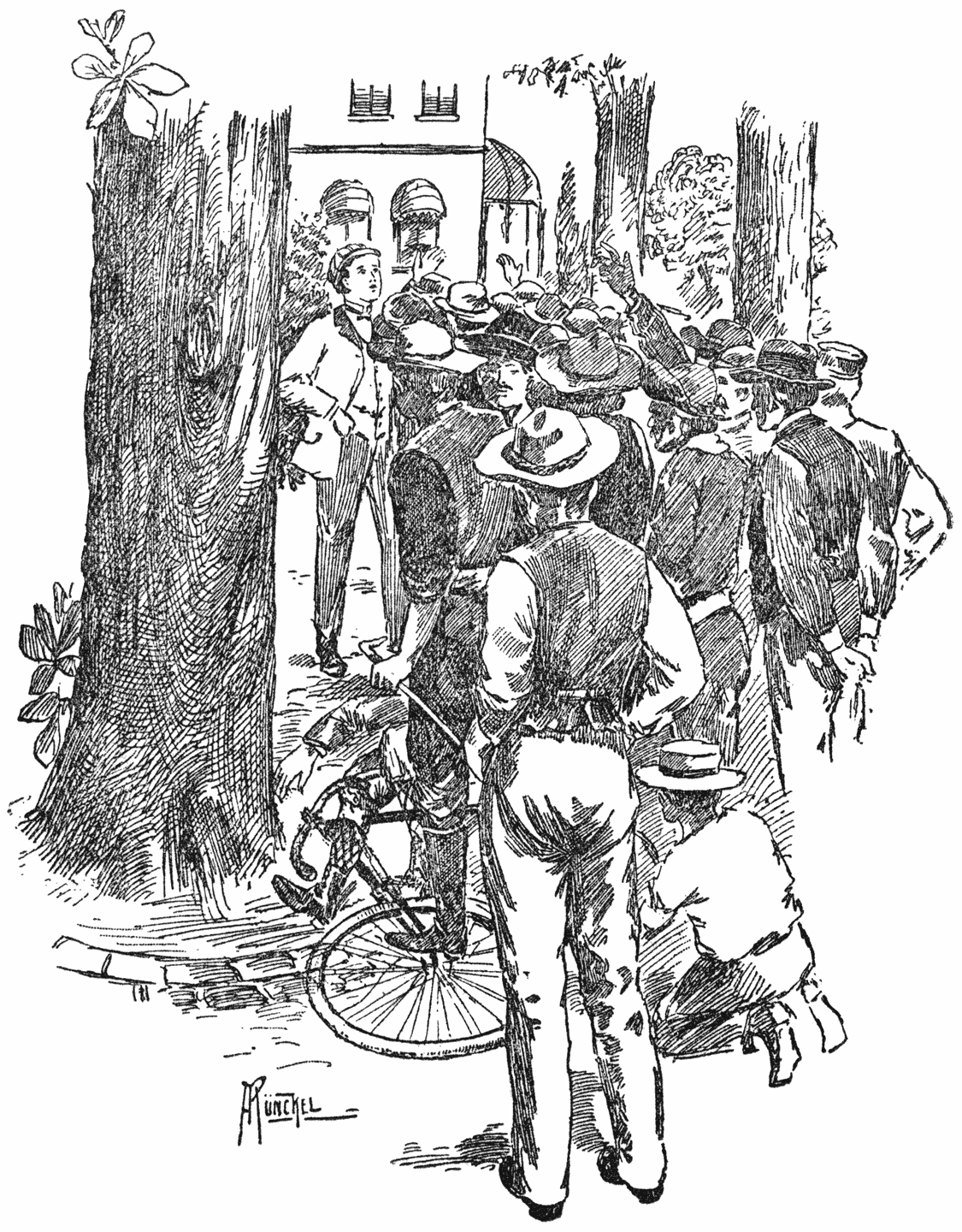 „Halt!” riep Leo met gebiedend gebaar.