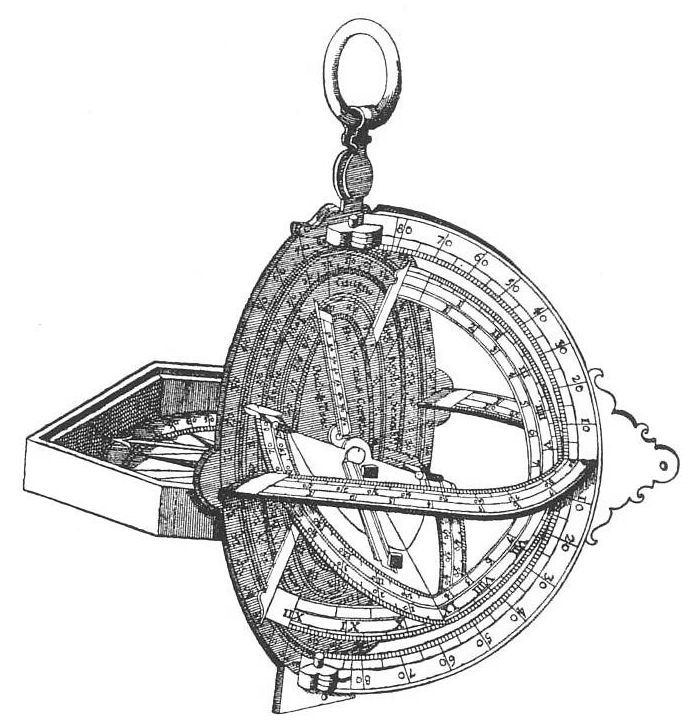 Sir Robert Dudley’s instrument for finding the ebb and
flow of the tides