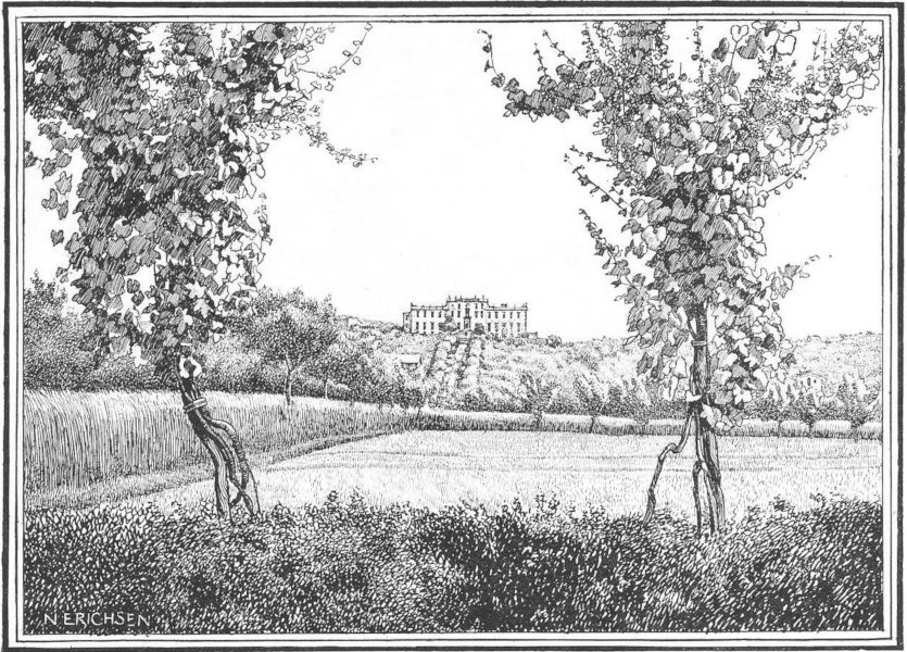 Distant View of the Villa from a Podere