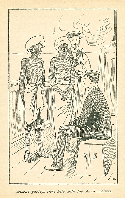 <i>Several parleys were held with the Arab captives.</i>