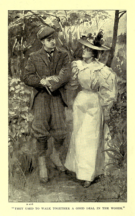 "THEY USED TO WALK TOGETHER A GOOD DEAL IN THE WOODS."