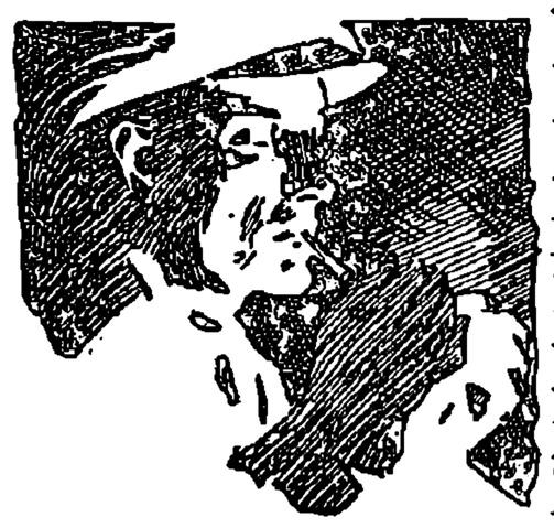 mysterious man in the dark