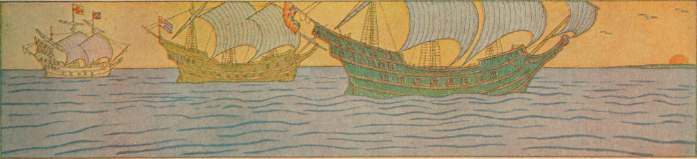 Three ships