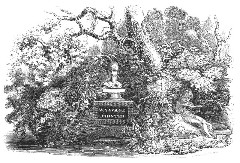First print depicting a forest scene