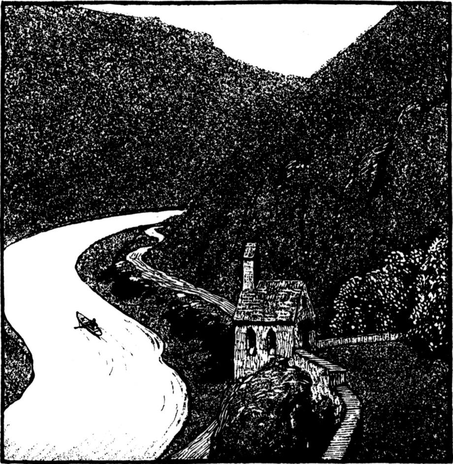 Mit dem Ruderboot auf dem
  Fluss