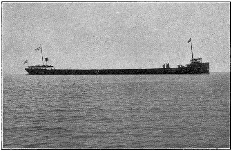 Modern Freight Steamer.