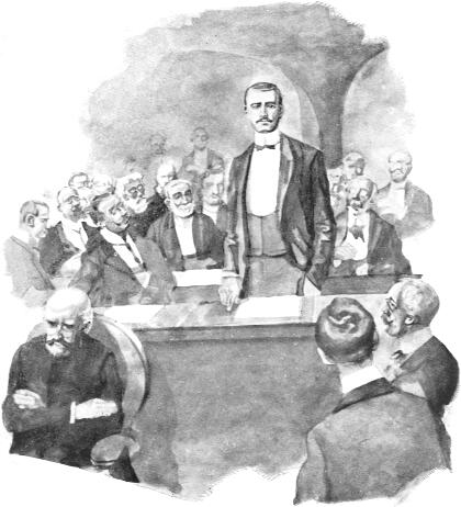 Attila felegyenesedik és szólni kezd.