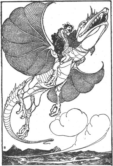 A sárkány szédítő sebességgel repült feljebb, feljebb.