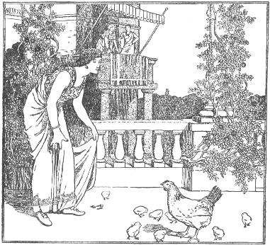 Az arany tyúk és csirkéi.